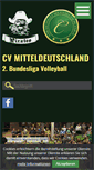 Mobile Screenshot of chemie-volley.de